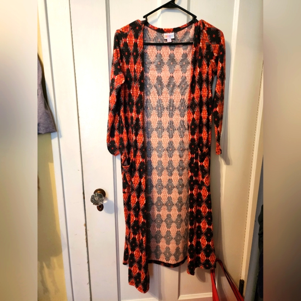 Lularoe Aztec Print Sarah Cardigan